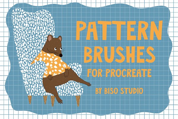 Download Pattern Brushes for Procreate