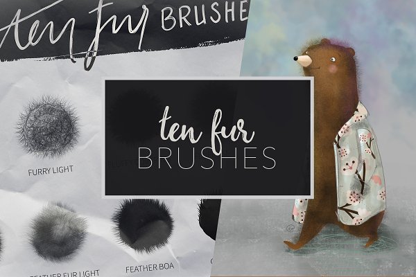 Download Procreate Brushes Fur and Feathers