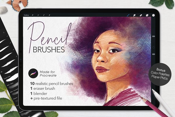 Download Ultimate Pencil Brushes • Procreate