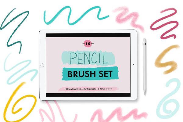Download Pencil Brush Set for Procreate