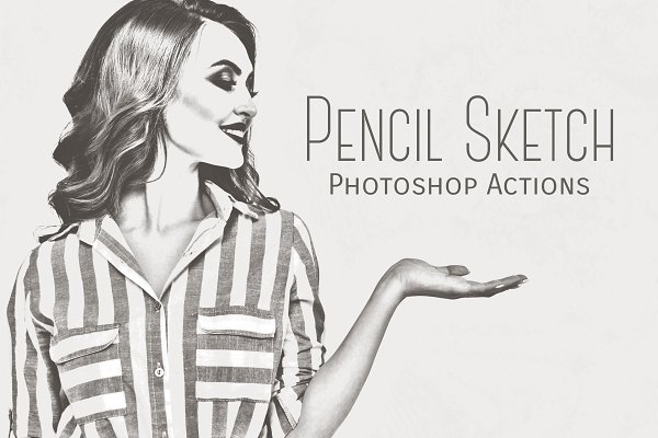 Download Pencil Sketch Photoshop Actions