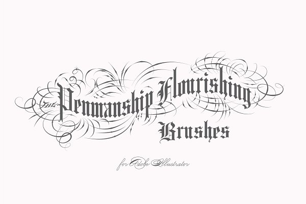 Download The Penmanship Flourishing Brushes