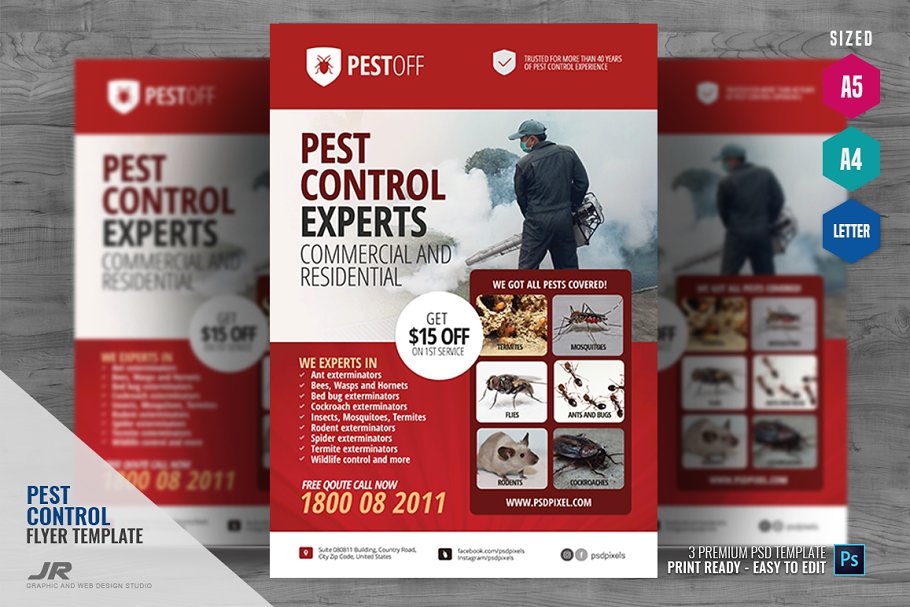 Download Pest Control Company Flyer