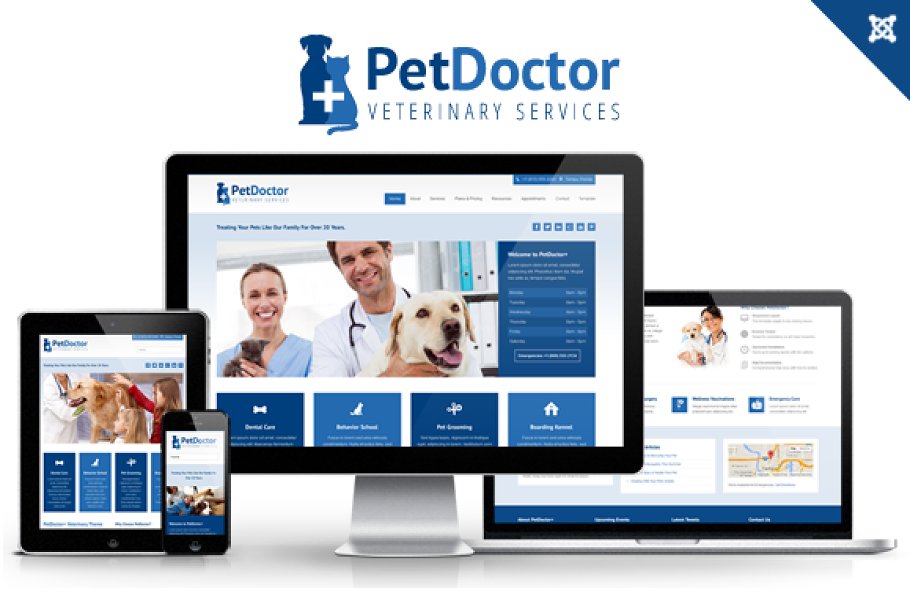 Download PetDoctor Veterinary Joomla Theme