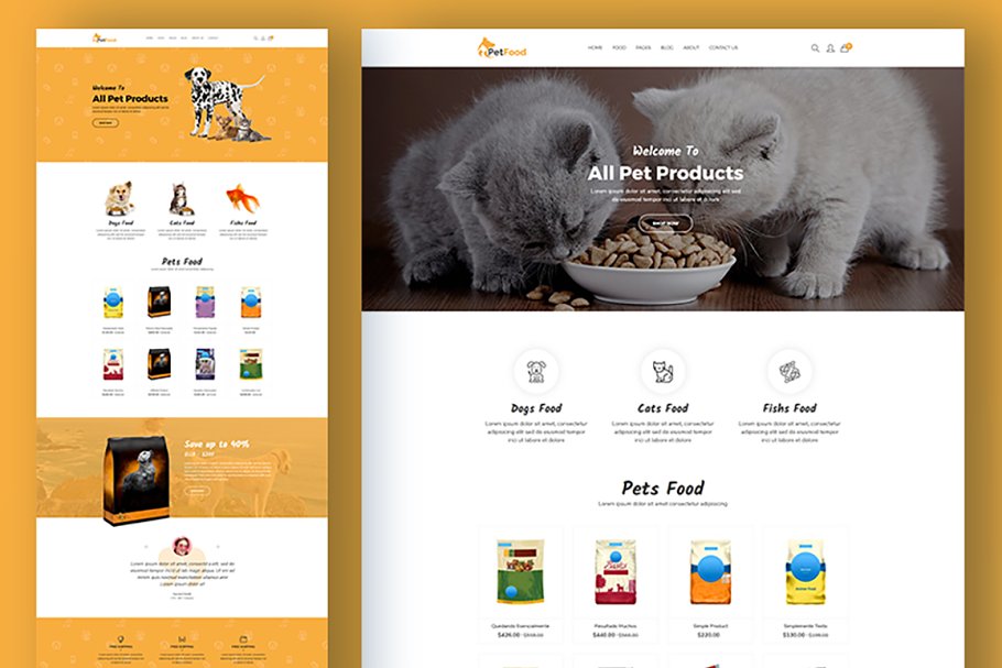 Download PetFood - Animal Care Shopify Theme