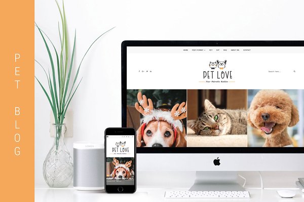 Download Pet Love - Animal WordPress Theme