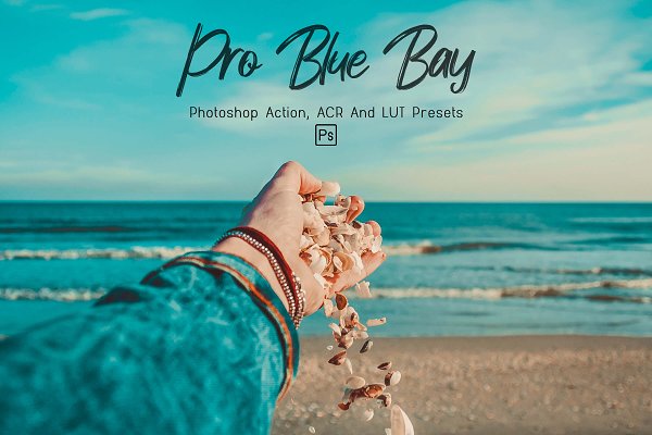Download 10 Pro Blue bay Photoshop Actions