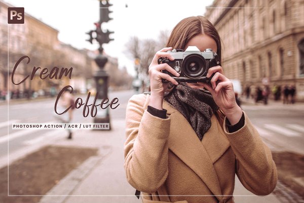 Download 7 Cream Coffee PS Action