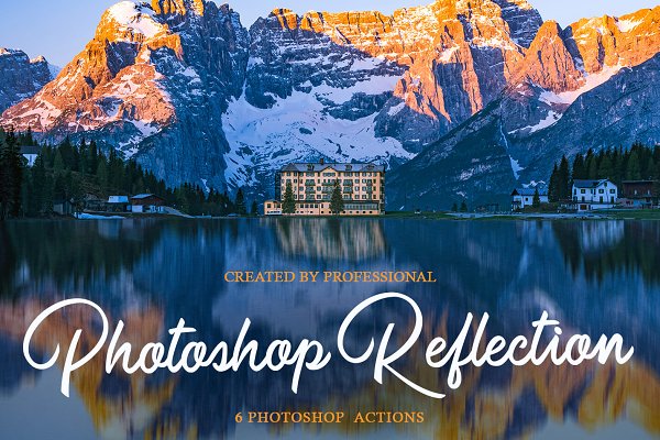 Download Reflection Photoshop Actions