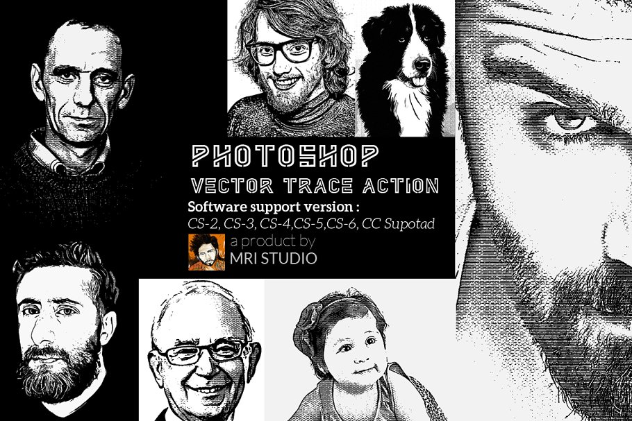 Download Photoshop Vector Trace Action