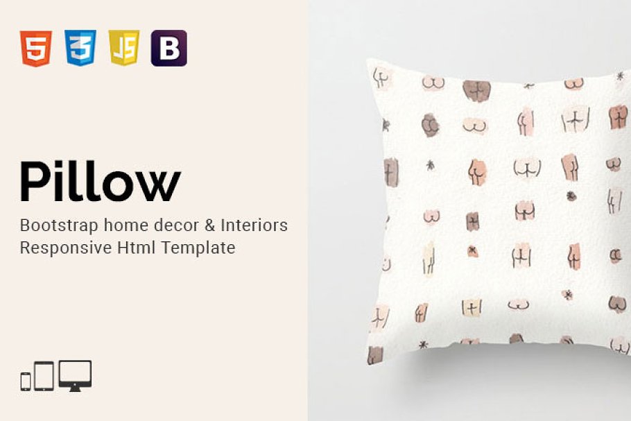 Download Pillow - Home Decor Html Template