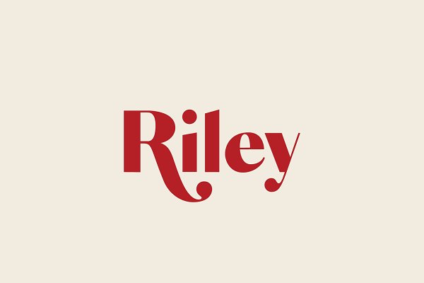 Download Riley - A Modern Typeface