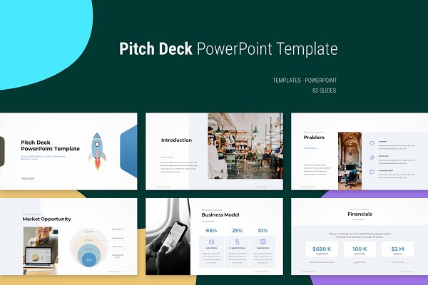 Download Pitch Deck Presentation Template