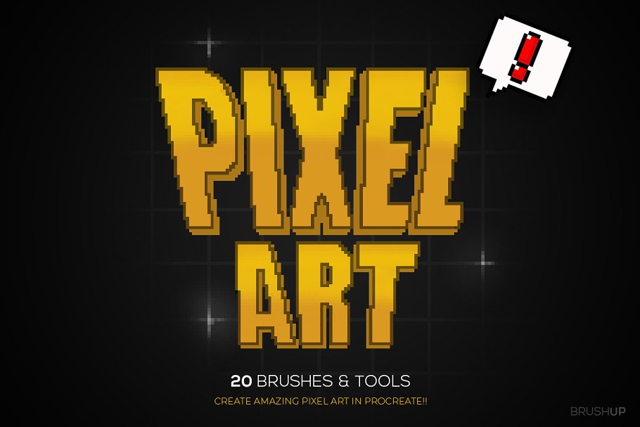 Download Pixel Art Brushes for Procreate