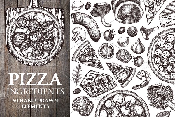Download Pizza Ingredients Collection