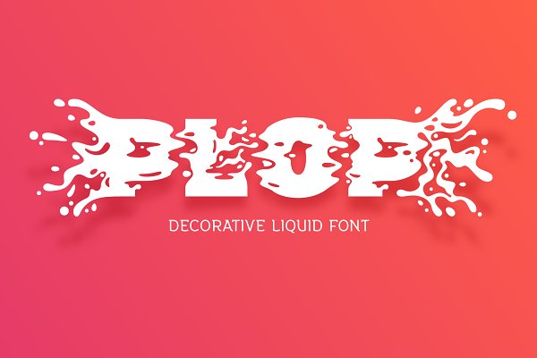 Download Plop liquid font