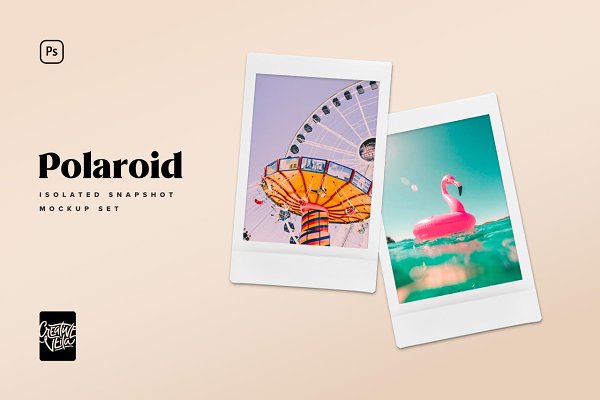 Download Polaroid Snapshot Picture Mock-ups
