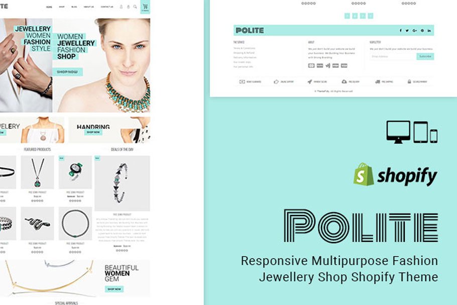 Download Polite - Jewellery Shopify Theme