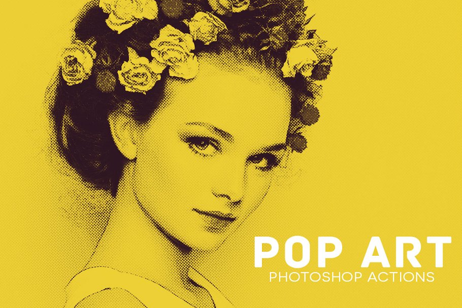 Download 20 Pop Art Photoshop Actions