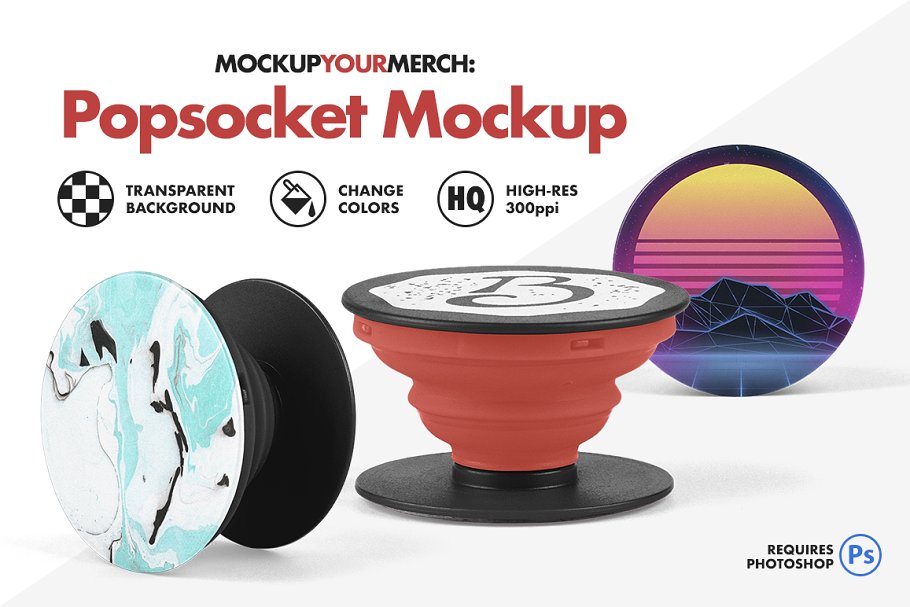 Download Popsocket Mockup