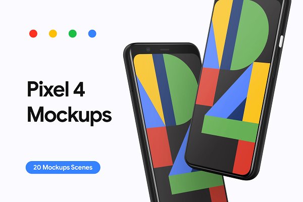 Download Pixel 4 & 4 XL - 20 Mockups
