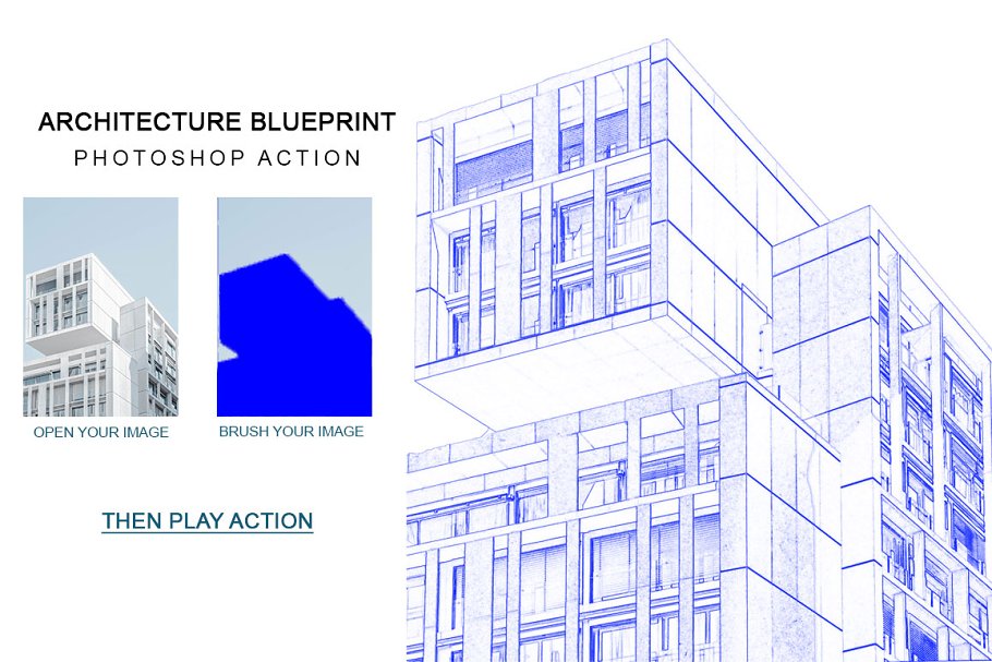 Download Architecture Blue Print Photoshop ac