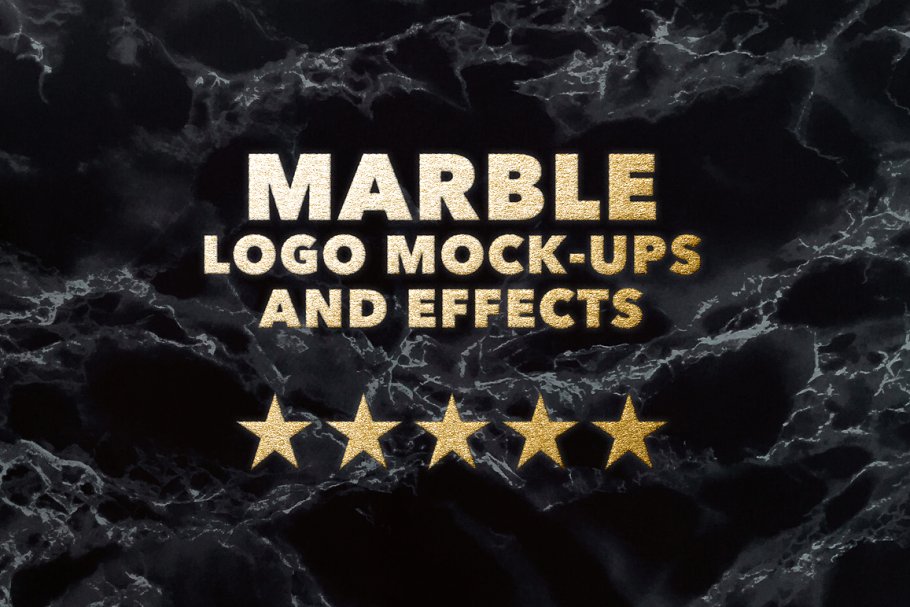 Download Marble logo effects mock + textures