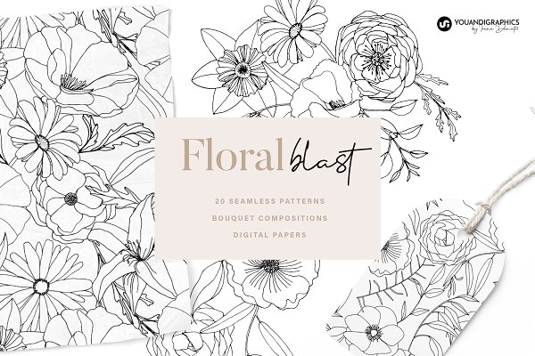 Download Floral Blast Patterns and Bouquets