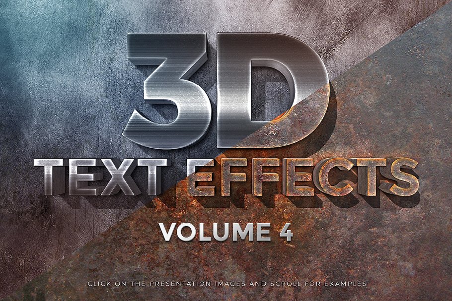 Download 3D Text Effects Vol.4