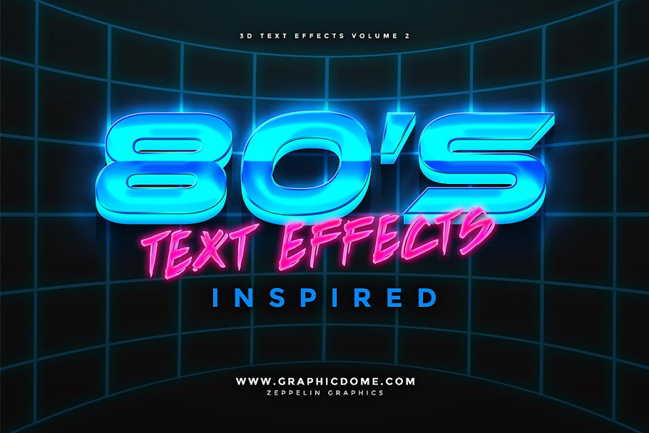 Download 80s Text Effects