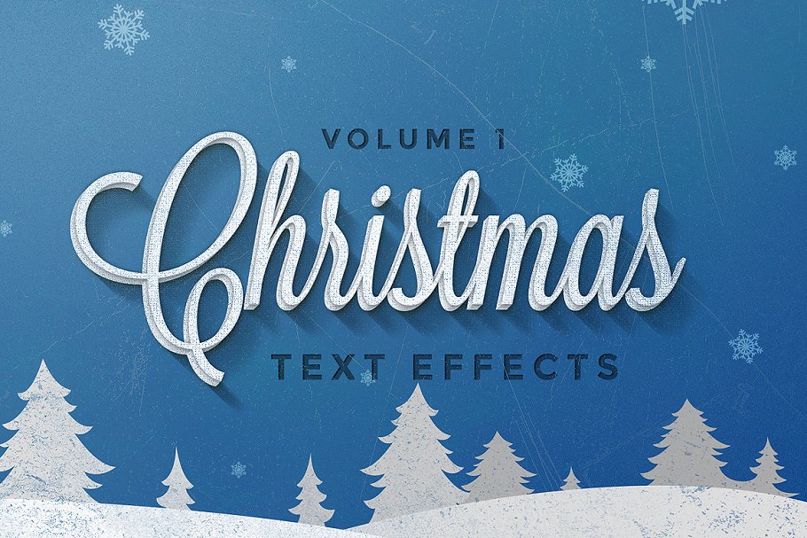 Download Christmas Text Effects Vol.1
