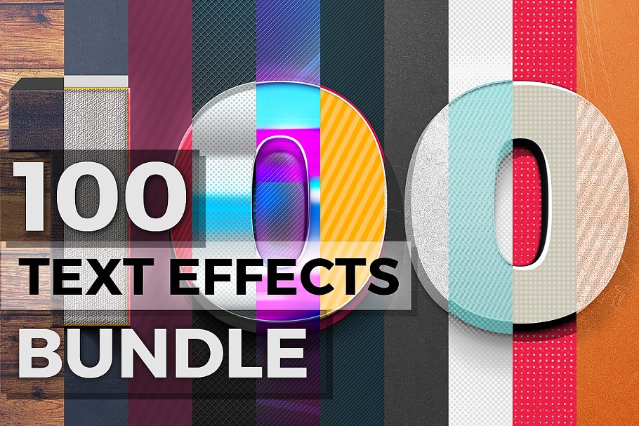 Download 100 Text Effects + Bonus Items