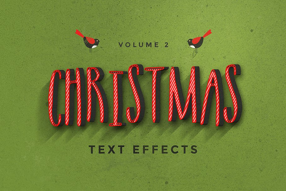 Download Christmas Text Effects Vol.2