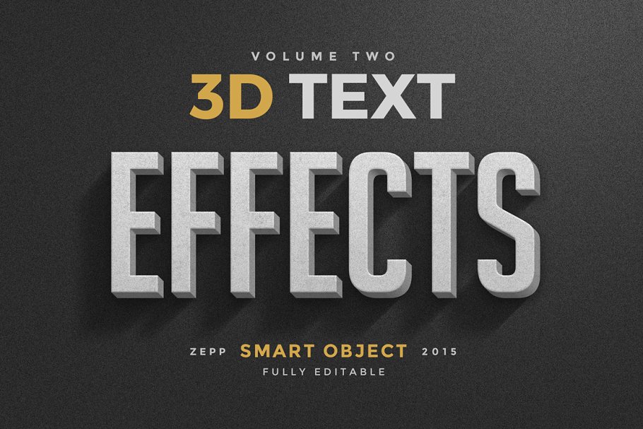 Download 3D Text Effects Vol.2