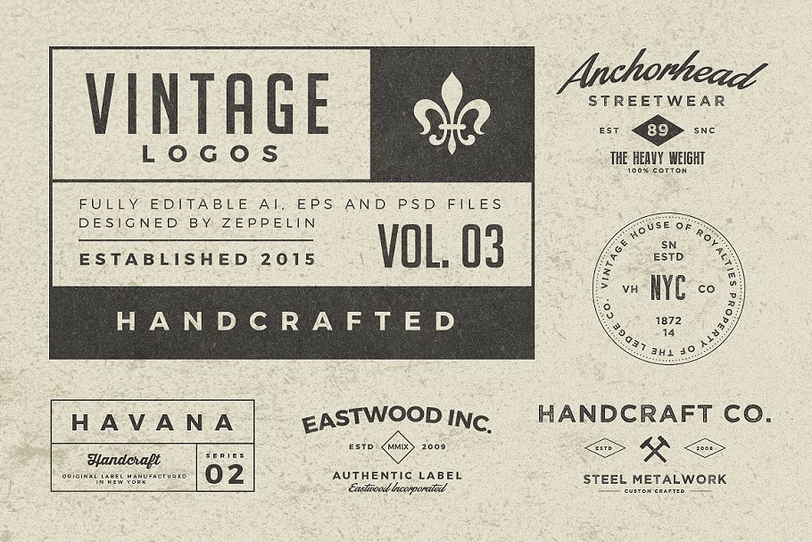Download Vintage Logos Set 3