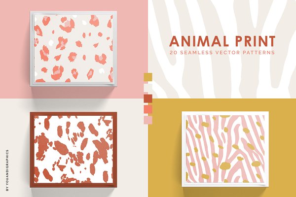 Download Animal Print Seamless Patterns