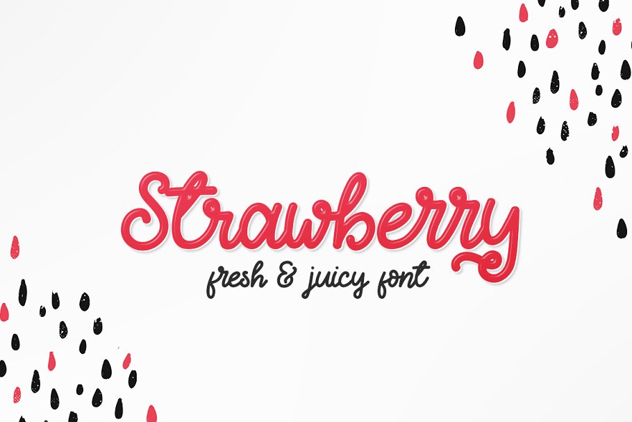 Download Strawberry - Fresh & Juicy Script