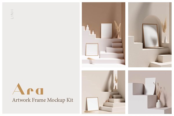 Download Ara Artwork Frame Mock-up Kit