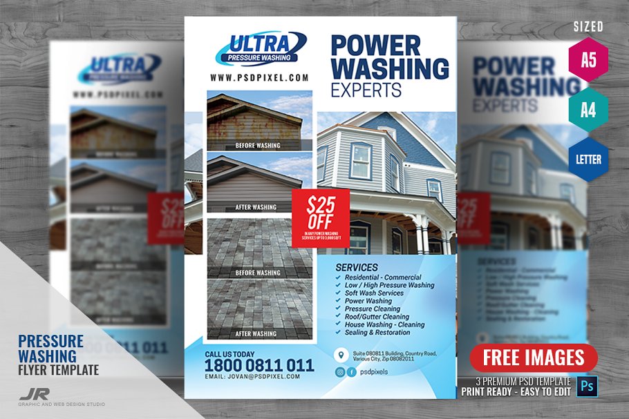 Download Pressure Washing Company Flyer
