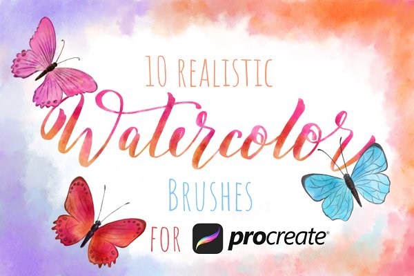Download Watercolor Procreate Brushes