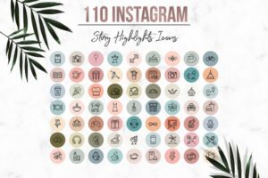 Download Instagram Story Highlight Icons