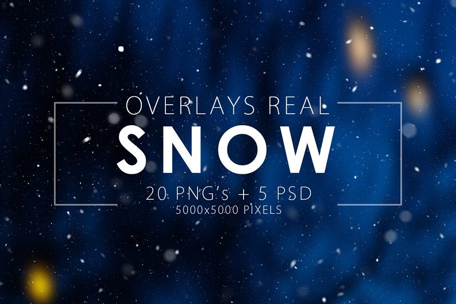 Download Real Snow Overlays