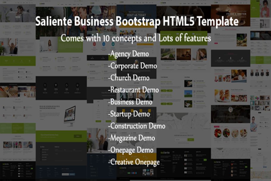 Download Saliente - Business HTML5 Template