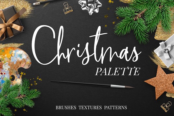 Download Christmas palette brushpack