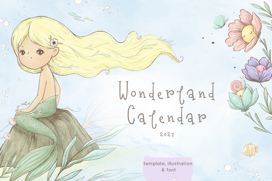 Download Wonderland Calendar 2021