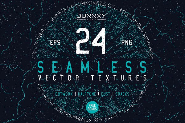 Download 24 Seamless Vector Textures