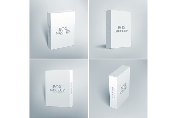 Download Software Packaging Box Mockup