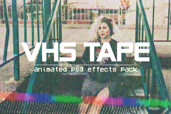 Download VHS Tape - Animated PSD Effects Pack