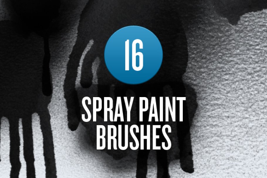 Download Spray Paint Photoshop Brushes