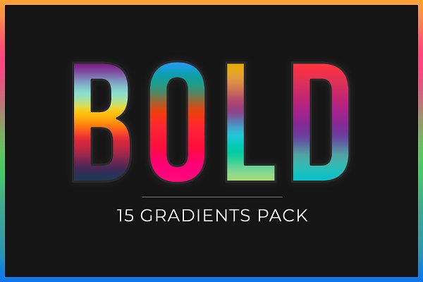 Download BOLD - 15 Creative Gradients